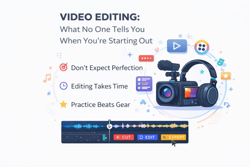 video editing what no one tell you when your starting out
