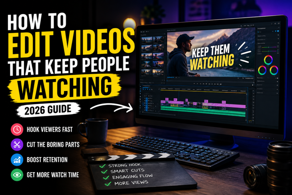 how to edit videos that keep people watching